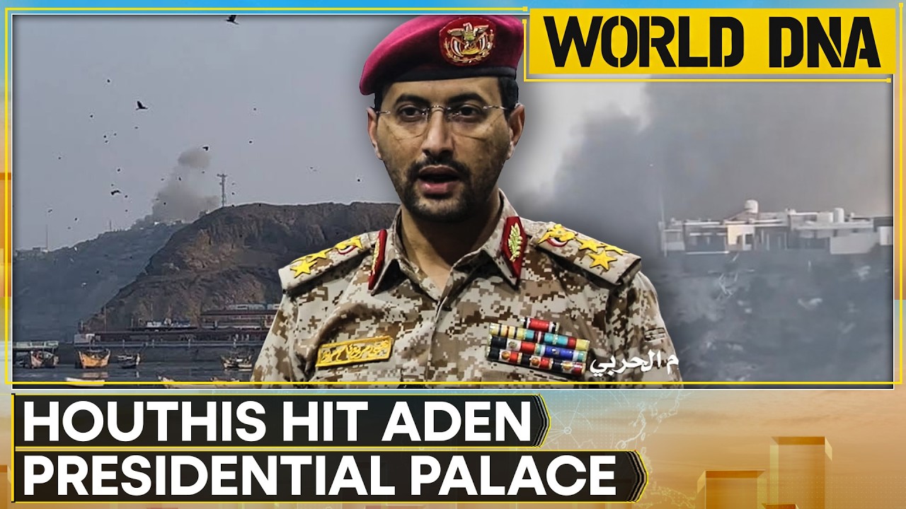 World DNA LIVE: Houthis Hit Aden Presidential Palace |  Ukraine Calls Off Energy Truce With Russia