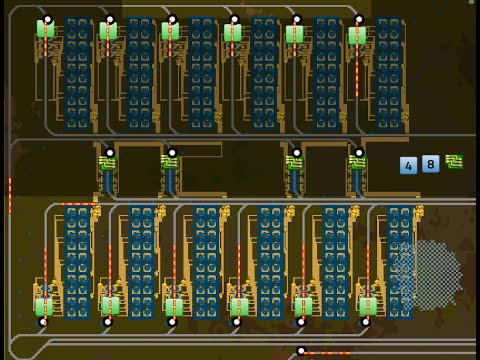 Road to 6.4k blue circuits a minute. First step is 128k greens.