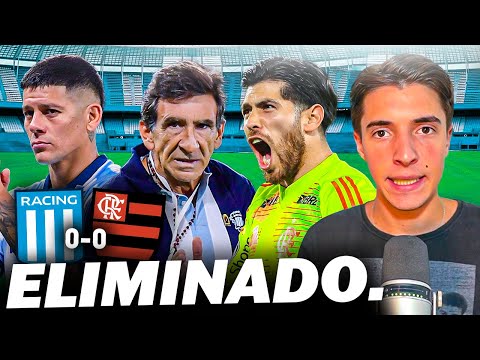 AFUERA. Racing 0 - Flamengo 0 - Análisis en Caliente - Copa Libertadores Semifinal Toto Bordieri
