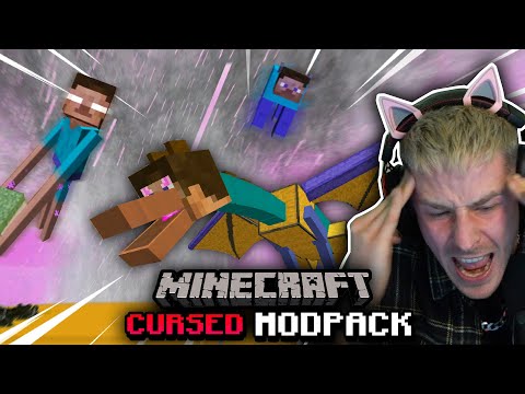 A CURSED MINECRAFT MODPACK is the WORST thing you've ever SEEN!