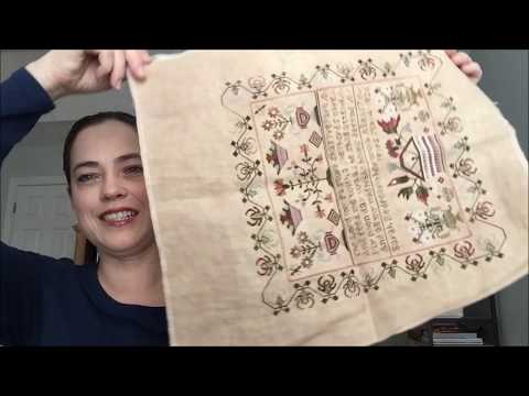 Nicole's Needlework - FlossTube #54 - A Finish, WIPs and Samplers I want to Frame!