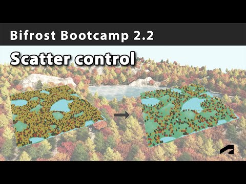 Bifrost Bootcamp 2.2 - Scattering on terrain