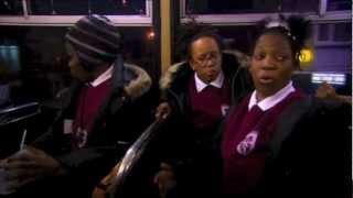 Little Miss Jocelyn - School girl and friends throw milkshake on bus passenger