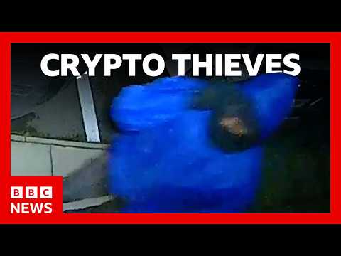 Crypto thieves attack man in home and threaten pregnant wife in 'horrific' robbery | BBC News