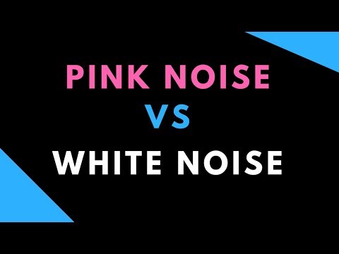 Pink Noise vs White Noise - YouTube