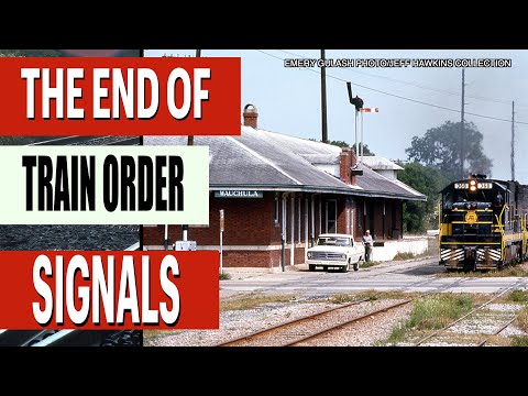 The End Of Train Order Signals
