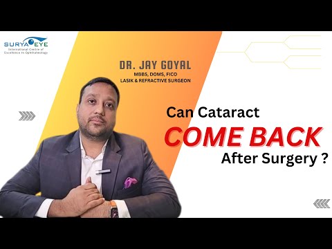 Can Cataract come back after surgery? Dr. Jay Goyal explains #suryaeyeinstitute