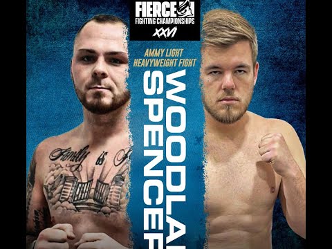 FULL FIERCE FIGHT | TJ SPENCER VS  SPENCER WOODLAND