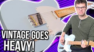 Video thumbnail for Is a Vintage-Style Telecaster Good for Metal?? || Fender Vintera 50's Telecaster Demo/Review by Agufish