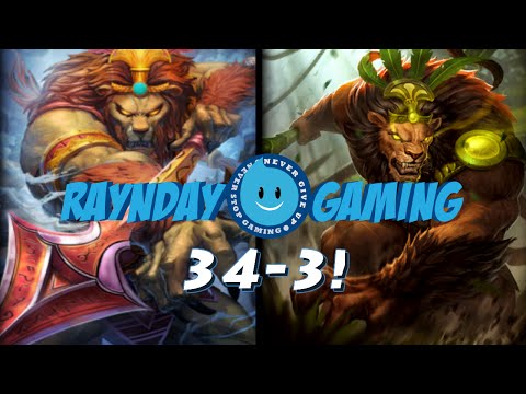 34-3! Anhur Gameplay and Damage Build (SMITE) - THIS IS UNREAL!