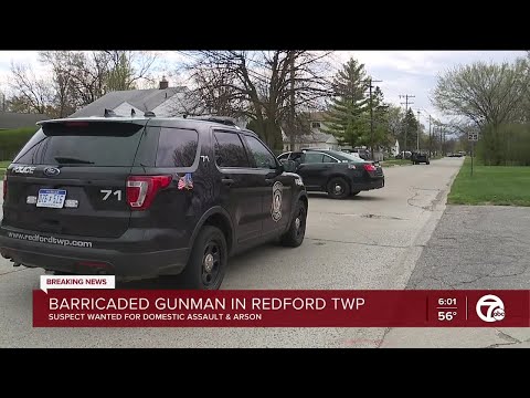 Barricaded gunman situation in Redford Township