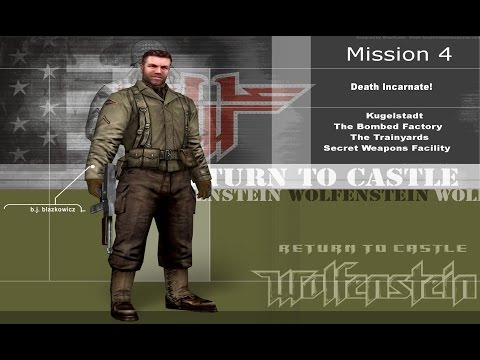 Dads do RtCW Mission 4 - (Parts 1-4) Death Incarnate!