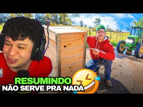 ARUAN REAGE: CHEGOU UMA CAIXA MISTERIOSA PARA MIM NA FAZENDA (Renato Garcia)