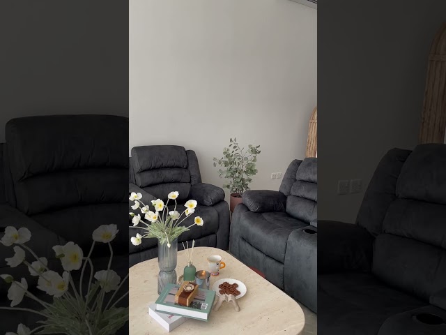 بيور كنبة ثنائي رمادي