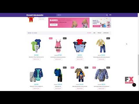WholeSale - Baby Store OpenCart Template TMT Phoenix Malcolm
