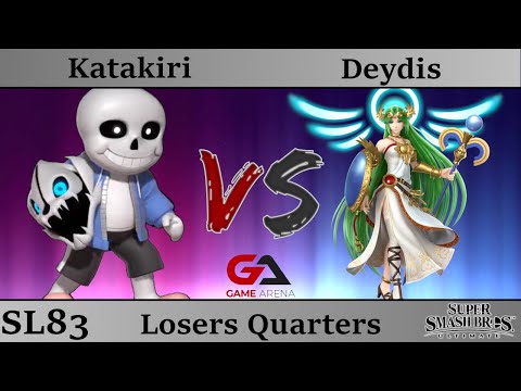 SmashLAN'd 83 - Losers Quarters: Katakiri (Mii Gunner Sans) vs Deydis (Palu, Mii Brawler)