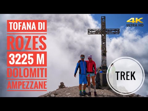 TOFANA DI ROZES (VIA NORMALE): dalle vette delle Dolomiti l'emozione è unica. Rif. Dibona e Giussani