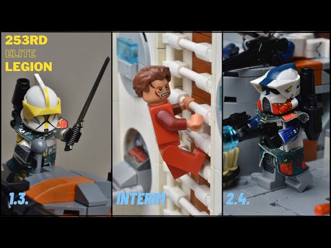 LEGO STAR WARS MOCs: Rhen Var, Kamino, Dantooine! (253rd Elite Legion)