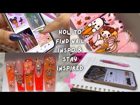 So finden Sie Inspiration für Nagelkunst, wenn Sie ausgebrannt sind 🤳🏼💅🏼 | So finden Sie Nagelins...