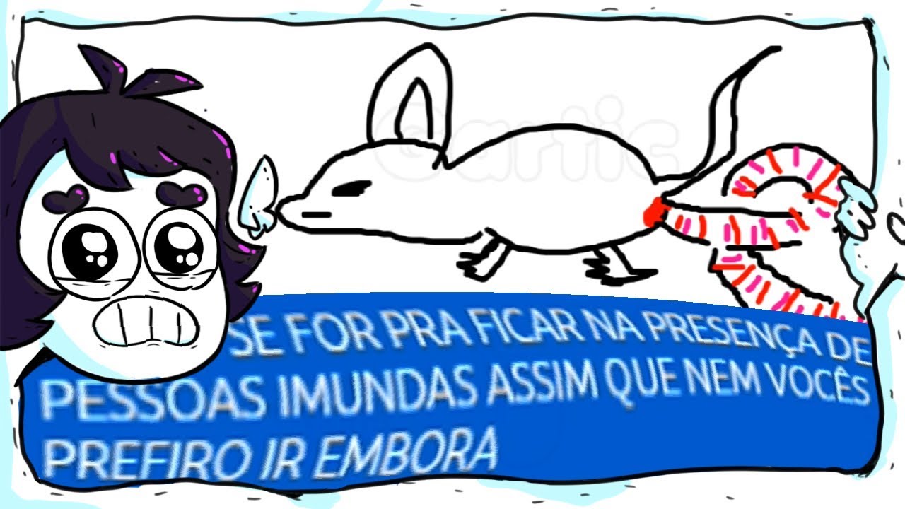 Ela saiu do jogo por causa dos nossos desenhos horríveis