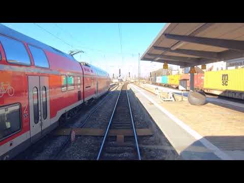 Signalstörung im Bahnhof - Aus Lokführersicht! | Augsburg Hauptbahnhof | BR 101 (2021)