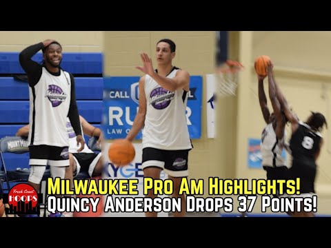 Milwaukee Hoopers Put On A Show At The Milwaukee Pro Am! Full Highlights!