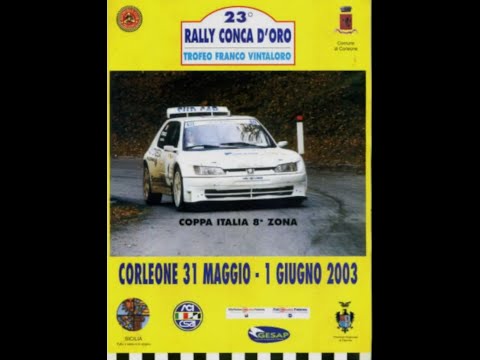 Rally Conca d'Oro 2003 - Trofeo Franco Vintaloro