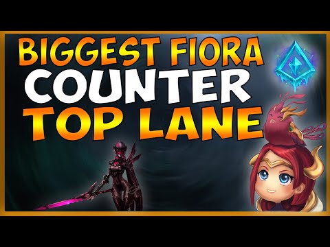 The BIGGEST Counterpick to Fiora Top in Season 10! Destroy ANY Fiora main - League of Legends