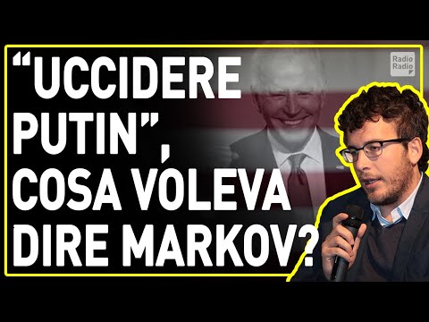 "Gli USA vogliono uccidere Putin", il messaggio insito nelle parole di Markov - Diego Fusaro
