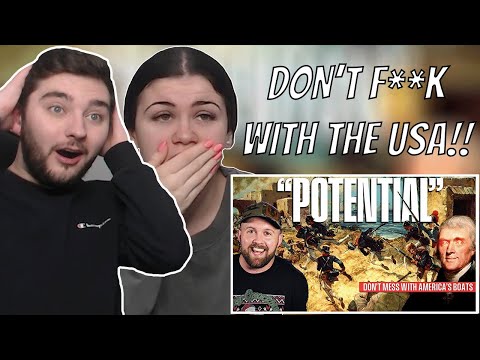 British Couple React America Dismantles Pirate Nations For Touching Their Boats - The Barbary Wars