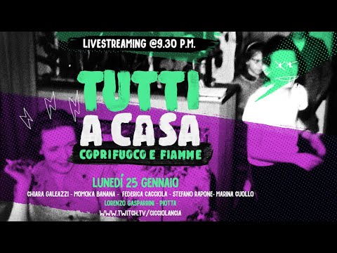 Tutti a casa - Puntata del 25 Gennaio 2021 - Ospiti: Lorenzo Gasparrini e Piotta