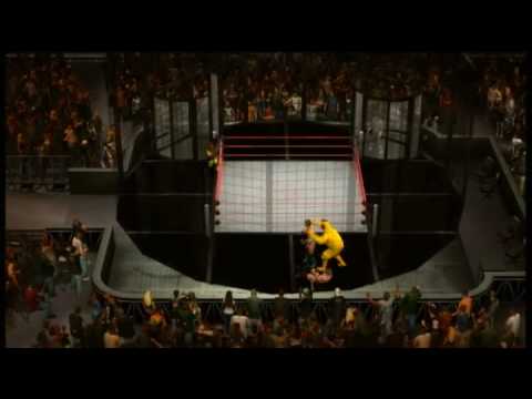 wwe smackdown vs raw 2010 xbox 360 inferno match