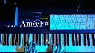 My Grown Up Christmas List - Touching Piano cover with Chords