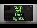Как выключить режим розничной торговли в телевизоре Haier?