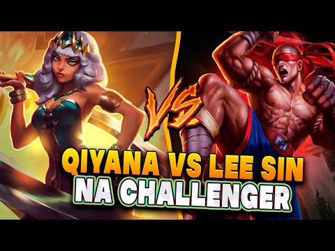 Qiyana Jungle vs Lee Sin NA Challenger