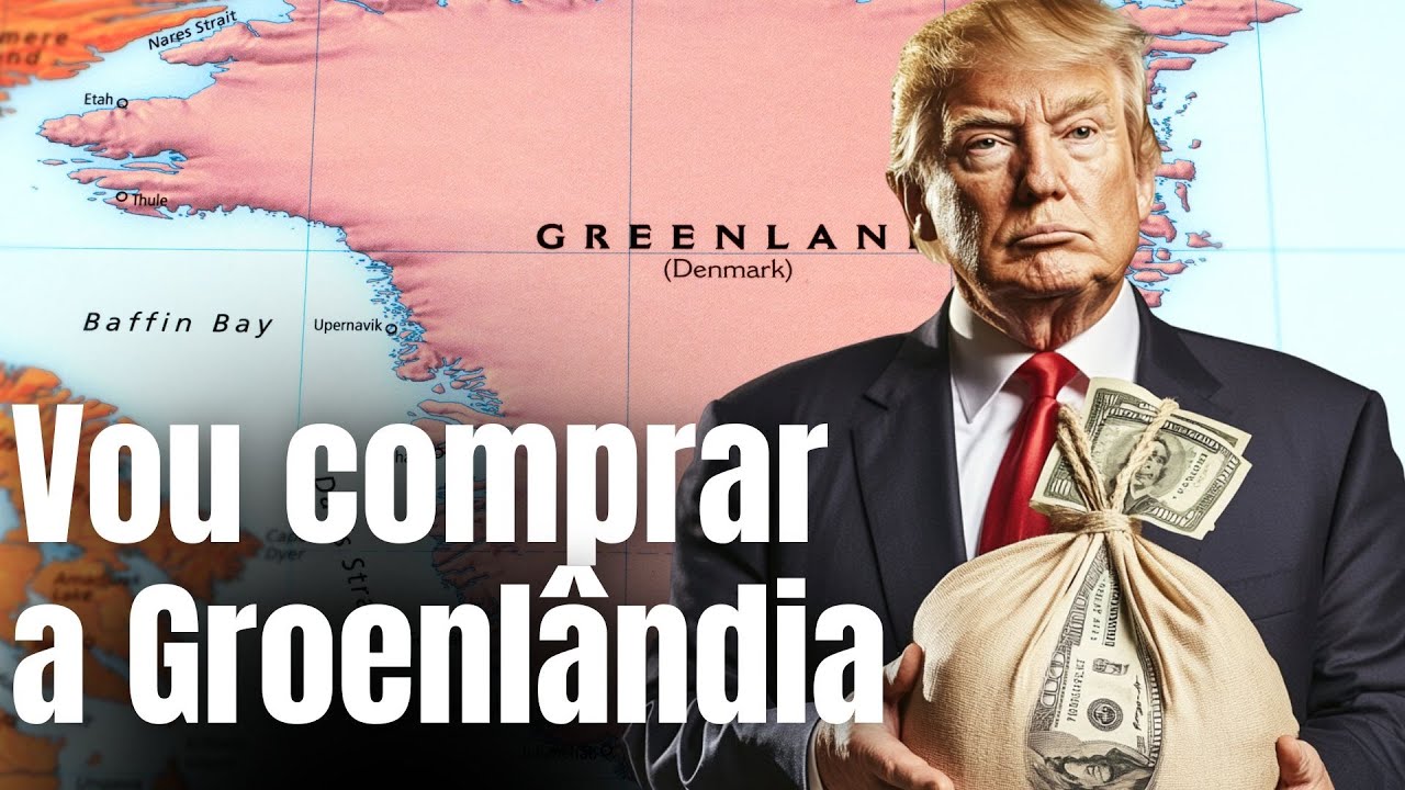 TRUMP quer COMPRAR o MUNDO | Entenda o Caso da Groenlândia e o Contexto Geopolítico