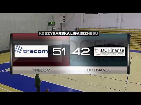 Trecom vs DC Finanse - VI kolejka - Poznań - Koszykarska Liga Biznesu