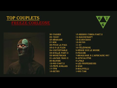 Top 30 Couplets Freeze Corleone (avant ADC)