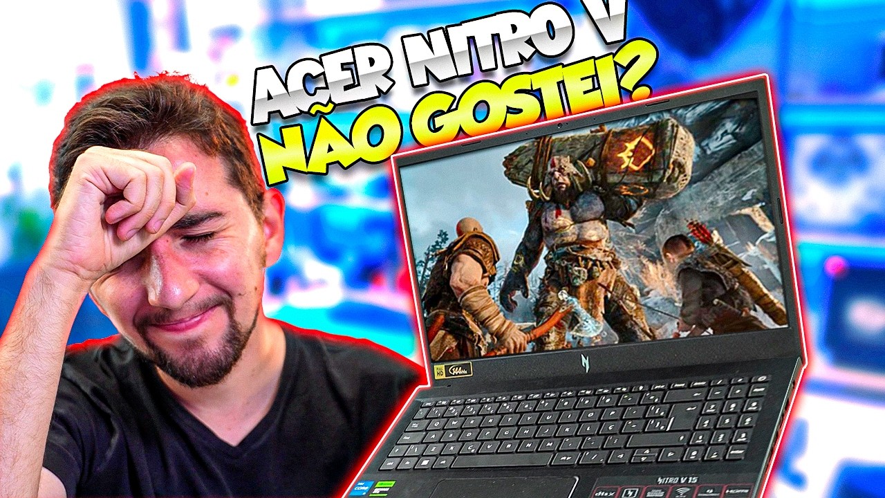 SAIU! Novo Acer Nitro V com RTX 4050 que roda tudo! Mas tem um GRANDE DEFEITO!