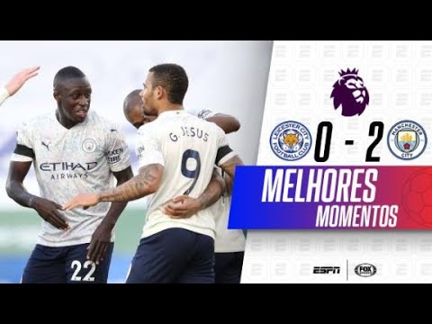 GABRIEL JESUS MARCA NO ANIVERSÁRIO, MANCHESTER CITY VENCE O LEICESTER E SEGUE ATROPELO