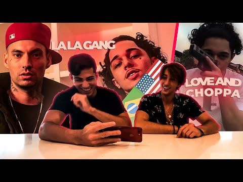 GRINGO REAGINDO A NGC DADDY E FILIPE RET “LALA GANG"