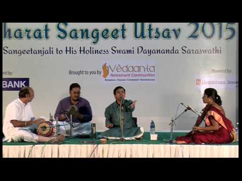 Carnatic Vocal | S.Saketharaman | Bharat Sangeet Utsav 2015 | Coimbatore
