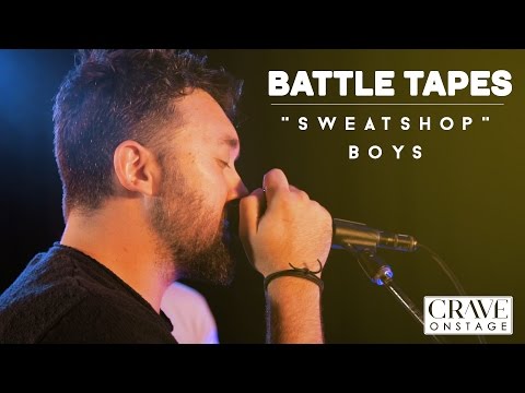 Crave Onstage // Battle Tapes perform "Sweatshop Boys" (live)