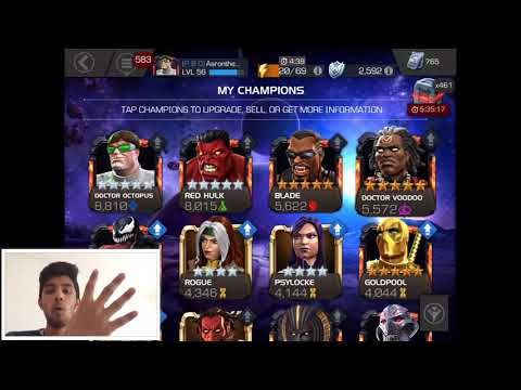5 STAR VENOM RANKING UP TO RANK 4! + Gameplay (MCOC)