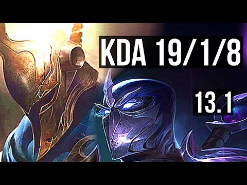 PANTHEON vs SHEN (TOP) | 19/1/8, Legendary, 700+ games, 1.0M mastery | KR Master | 13.1