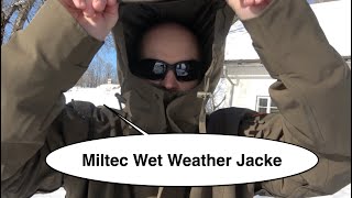 MILTEC Wet Weather Jacket -Erster Eindruck | Outdoor Regen Jacke