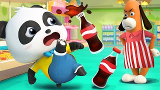 Panda Kiki Got A Free Cola Coupon | Kids Cartoon | Panda Cartoon | for kids  | BabyBus