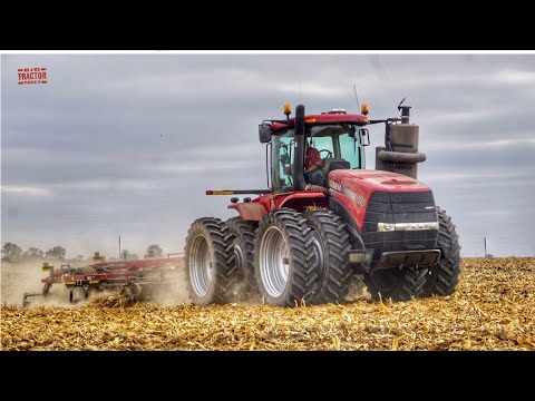 CASE IH STEIGER 370 HD Tractor & Ecolo Tiger 870 Disk Ripper