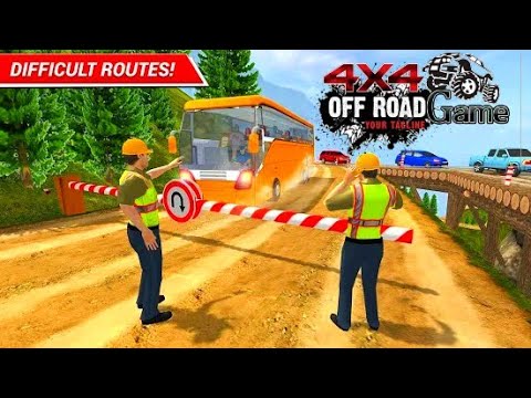 Off-road bus transport simulation l 4X4 OffRoad Game