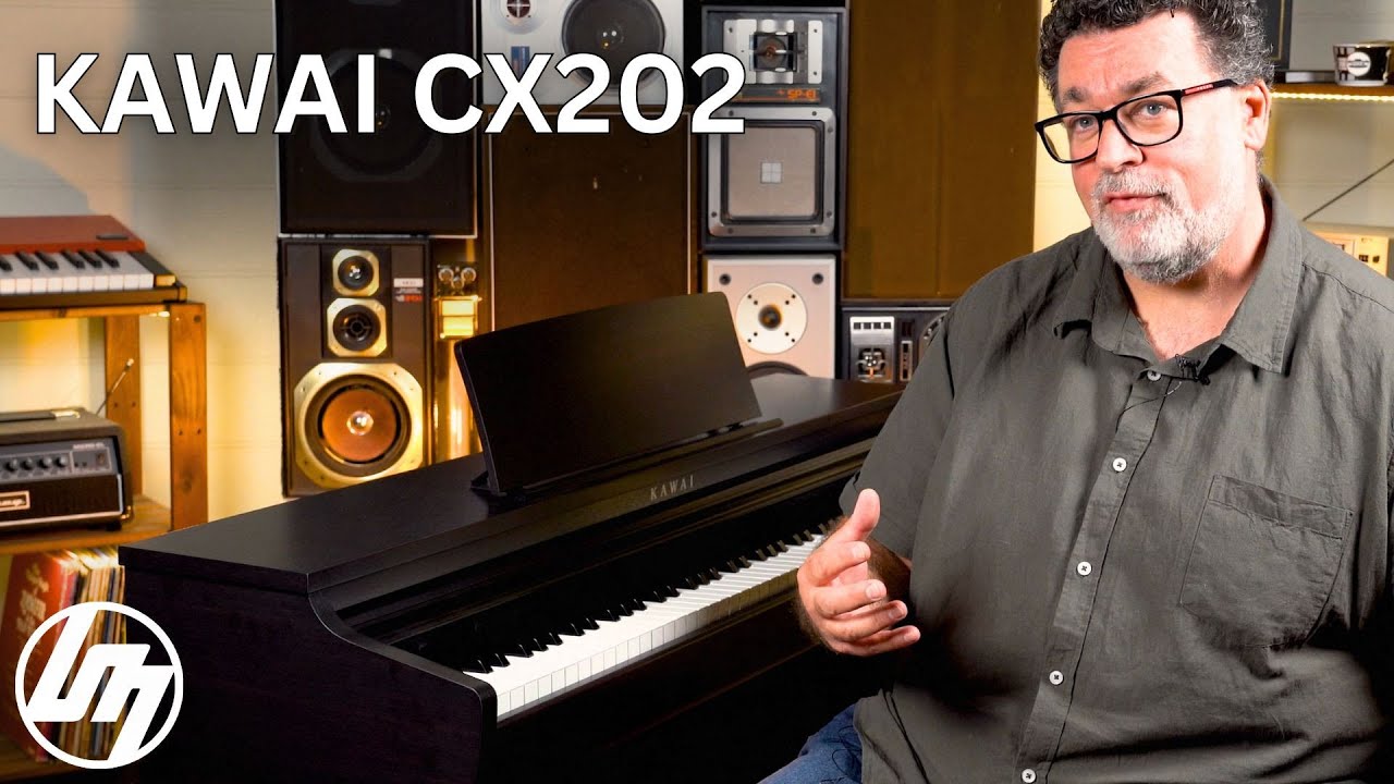 Kawai CX202ES Digital Piano w/Matching Bench - Ebony Satin